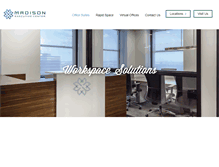 Tablet Screenshot of madisonexeccenter.com